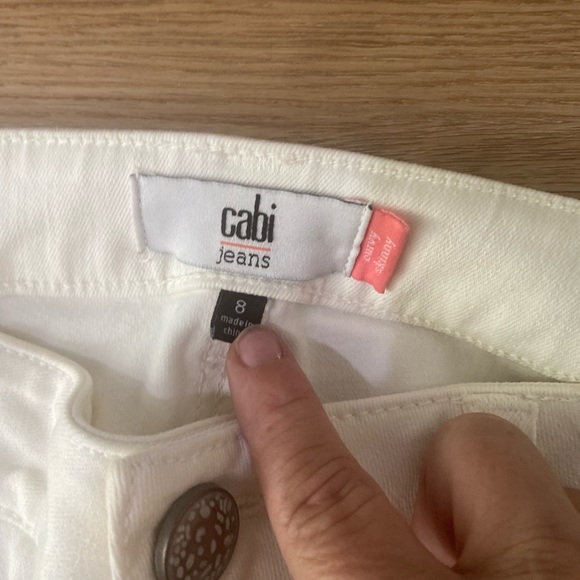 Cabi white jeans - Picture 2 of 3